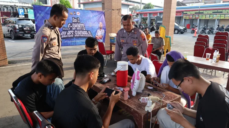 Gen Z E-Sport Mobile Legends Seri Polres Sukoharjo ke-10 Digelar di Tawangsari