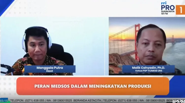 Media Sosial Dorong Peningkatan Produksi UMKM di Era Digital