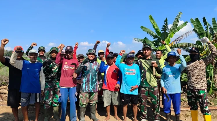 TNI AU Turut Sukseskan TMMD Sragen, Perkuat Sinergi Antar Satuan