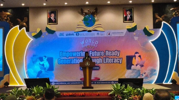 Literasi Perlu Seimbang dengan Digitalisasi di Hari Buku Sedunia Solo