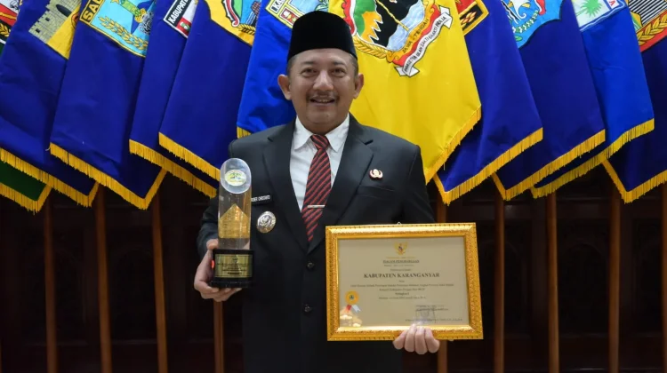 Karanganyar Sabet Peringkat 1 Penghargaan SPM 2024 Jawa Tengah