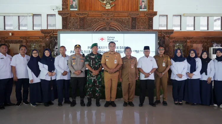 KK Miskin Bertambah, PMI Sragen Putar Otak Sasar UMKM-Komunitas Himpun Bulan Dana