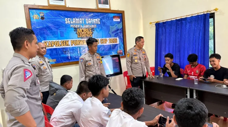 Polsek Purwantoro Dorong Kreativitas Pelajar lewat Esports