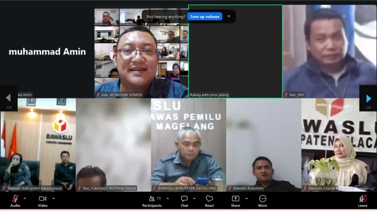 Rakorda Bawaslu Tekankan Profesionalitas ASN Hadapi Pemilu