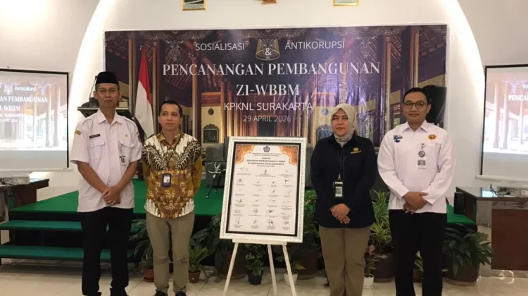 KPKNL Surakarta Canangkan Zona Integritas Menuju WBBM