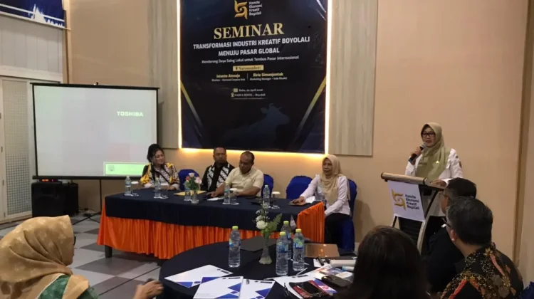 Industri Kreatif Boyolali Didorong Naik Kelas Lewat Seminar Pasar Global