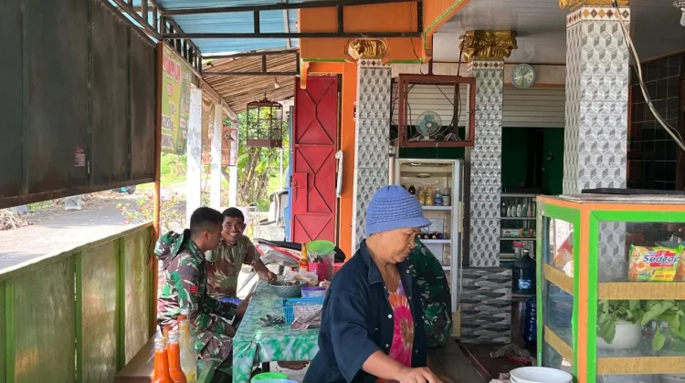 Kehadiran Satgas TMMD Reguler ke-128 Sragen Jadi 'Angin Segar' Bagi UMKM Lokal
