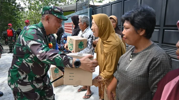 Disela Latganda, Danwingdik 400 Hadirkan Aksi Sosial untuk Warga Boyolali