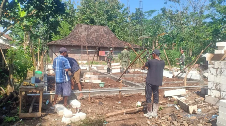 Program RTLH TMMD Boyolali Tunjukan Progres Menggembirakan
