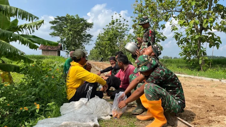 TMMD Sragen Bangun Infrastruktur dan Perkuat Kebersamaan