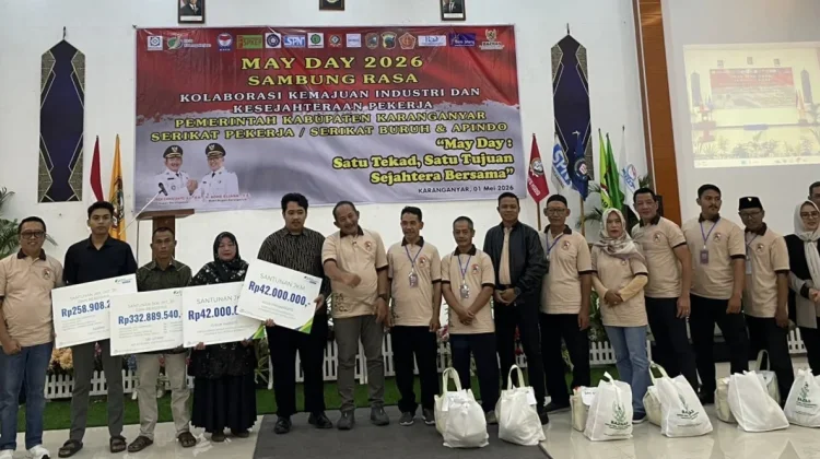 BPJS Ketenagaankerjaan Karanganyar Berikan Santunan kepada Ahli Waris Pekerja