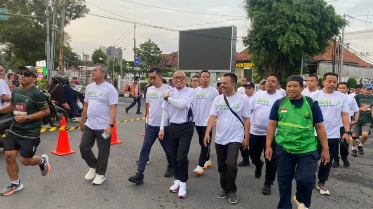 Wamenhaj dan Umroh Dahnil Anzar Hadiri Sa’i Walk Run