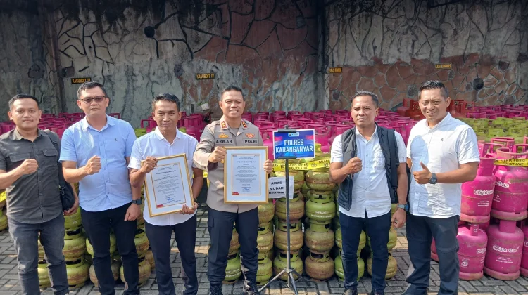 Ungkap Kasus LPG Jumantono, Polres Karanganyar Terima Penghargaan Pertamina