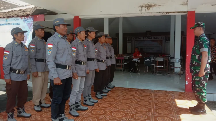 Pelatihan Linmas Perkuat Sinergi Keamanan Desa Tegalharjo