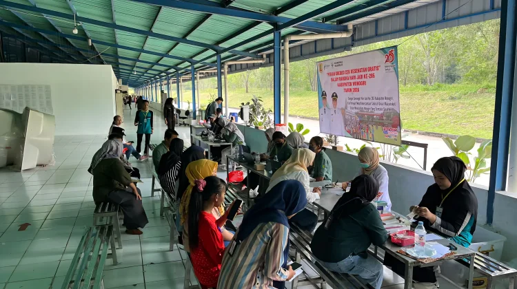 Perayaan May Day Wonogiri lewat Layanan Kesehatan Gratis