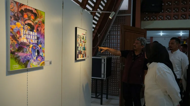 Pameran Nasional Alumni FSRD UNS “Pojok Merdeka #1” Resmi Dibuka