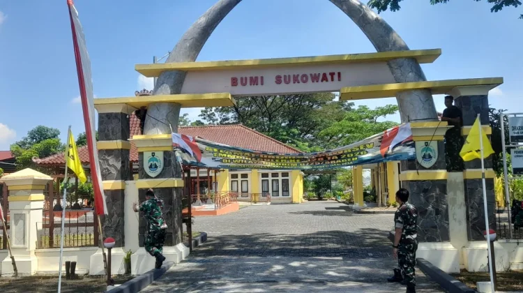 Danramil Karangmalang Pimpin Persiapan Kunjungan Tim Wasev TMMD di Sragen