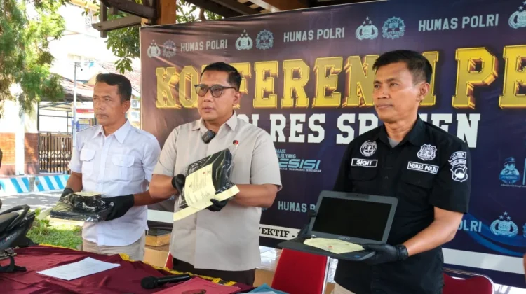 Gagal Jual Hasil Curian di Konter, 2 Pencuri Chromebook SDN 1 Sine Diringkus Polisi