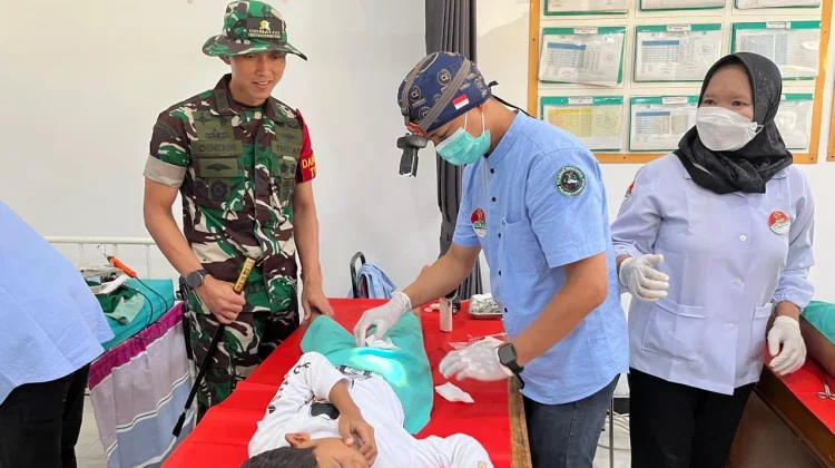 Sebanyak 12 Anak Ikut Khitanan Massal TMMD Reguler Sragen