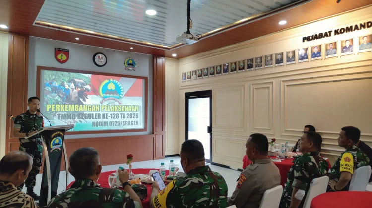 Ini Progres Capaian TMMD Reguler 128 Sragen, Berani Jalan 60 Persen
