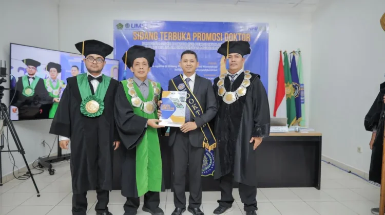 UMS Cetak Doktor PAI ke-66, Angkat Isu Toleransi dan Pendidikan Antaragama