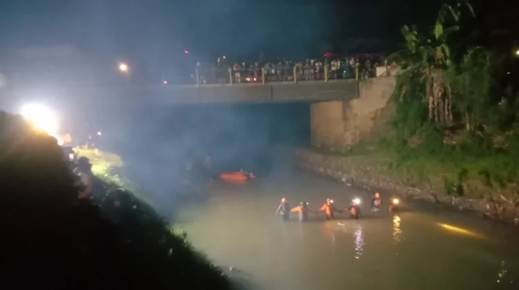 Warga Sidoharjo Diduga Terjun ke Sungai Mungkung Sragen, SAR Operasi Gabungan