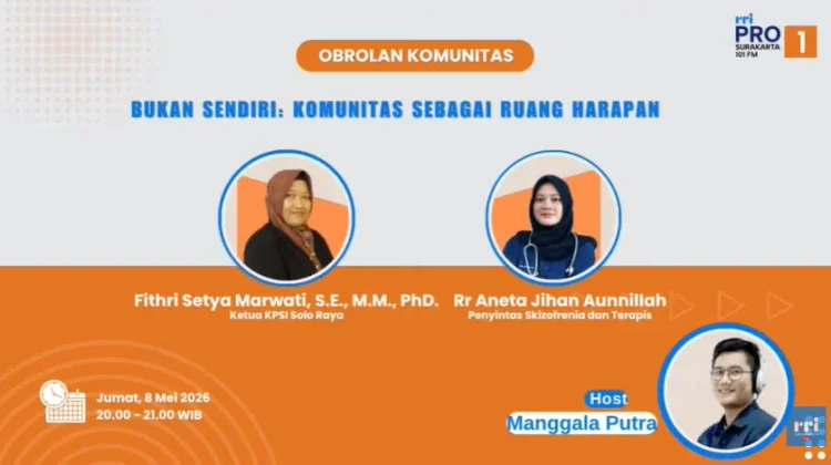 KPSI Solo Raya Hadirkan Ruang Aman bagi Penyintas Mental Illness