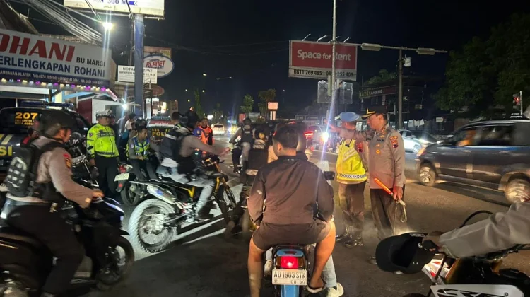 Gelara Patroli di Prambanan, Polres Klaten Amankan 83 Motor Brong dan Stik Kayu