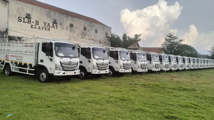 Perkuat KDKMP, 67 Unit Truk Mulai Tiba di Wilayah Kodim 0723 Klaten