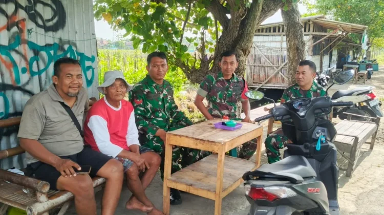 Ciptakan Wilayah Kondusif, Koramil Wedi Intensifkan Komunikasi Sosial