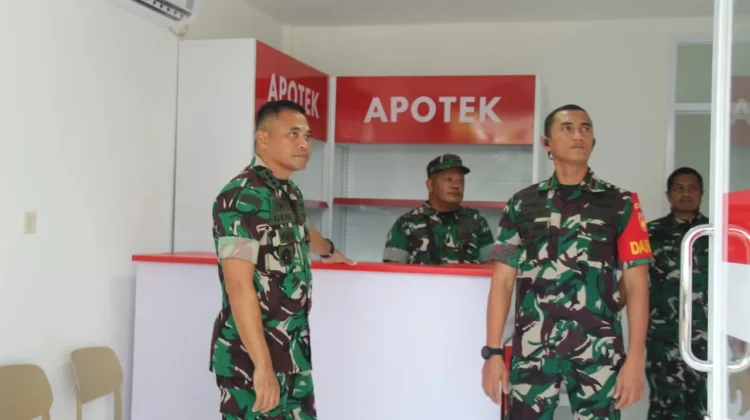Tinjau KDKMP di Klaten, Aster Kasdam IV/Diponegoro Apresiasi Perkembangan Progres
