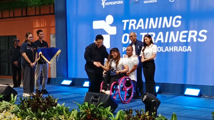 Perkuat Atlet Daerah, Menpora Erick Thohir Buka ToT Pelatih Disabilitas