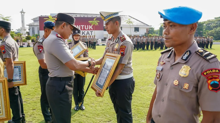 Kasatlantas Polres Sukoharjo Terbaik sebagai Trainer Program AI dari Kapolda