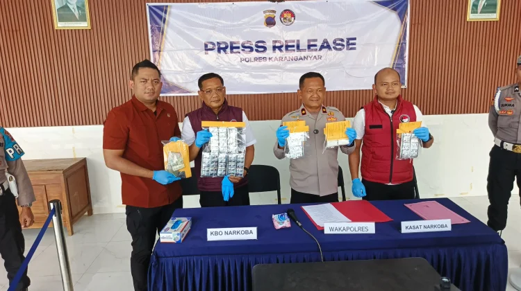 Ungkap Kasus Sabu Hingga Pil G, Polres Karanganyar Tegas Bersihkan Jaringan Narkob