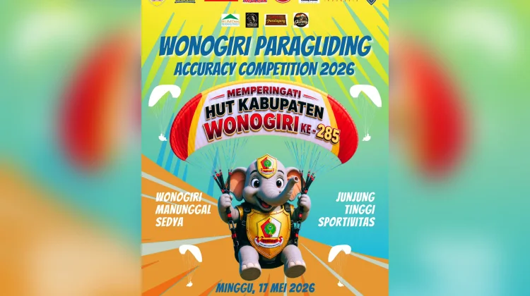 Paralayang Jadi Ajang Promosi Wisata Wonogiri