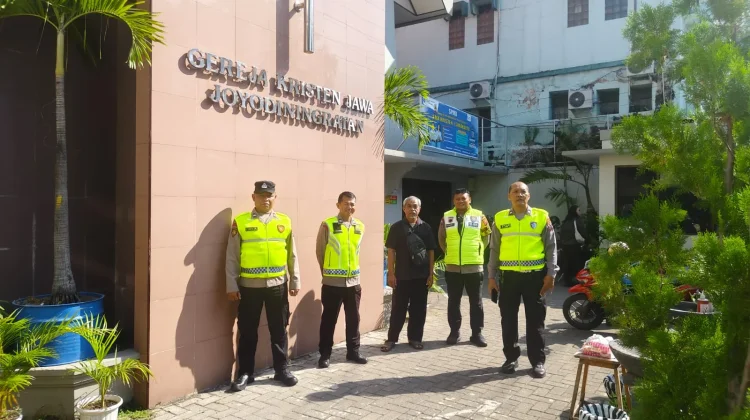 Polresta Surakarta Kerahkan 250 Personel Amankan Perayaan Kenaikan Isa Al Masih