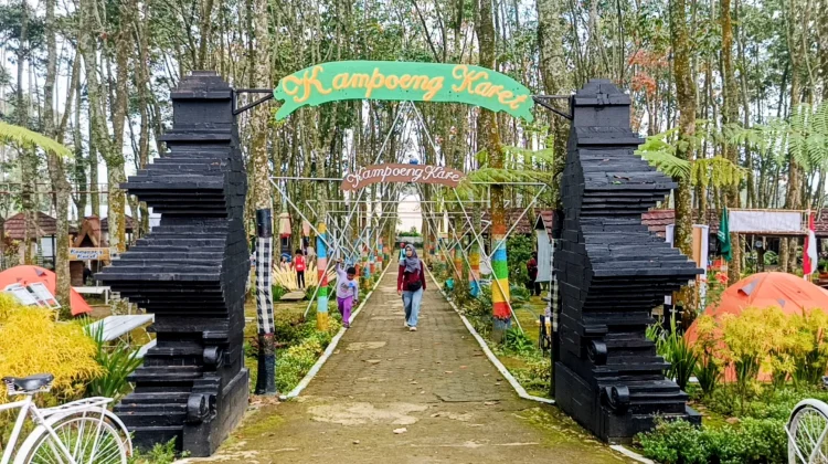Sejuknya Wisata Kampoeng Karet, Oase Teduh di Tengah Perkebunan Ngargoyoso