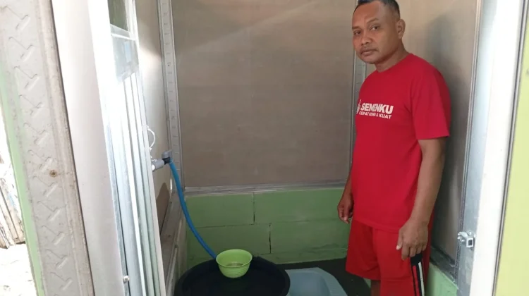TMMD Kodim Sragen Bangun Jamban Layak untuk Warga Desa Plosokerep