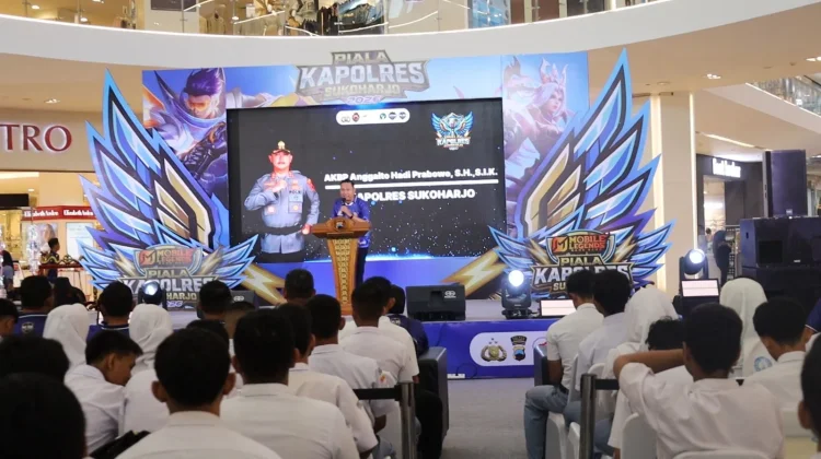 Lomba E-Sport dan AI Kapolres Sukoharjo  Cup Jadi Wadah Kreativitas Generasi Muda