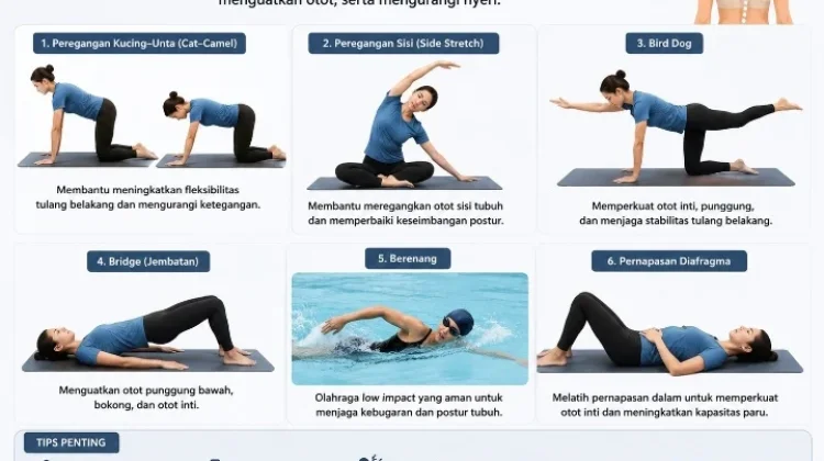 Olahraga yang Tepat Bagi Penderita Skoliosis