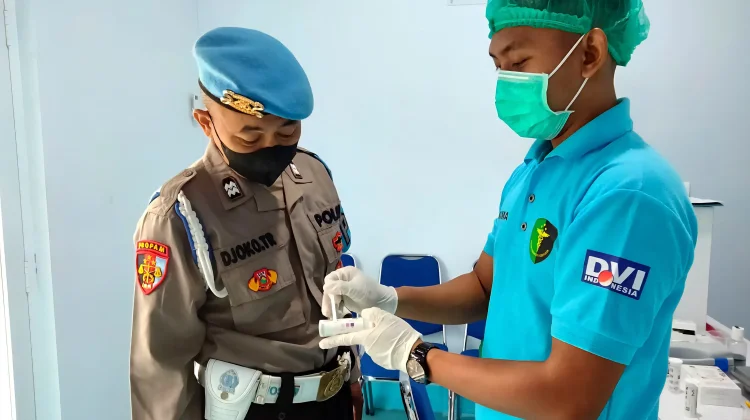 Sidokkes Polres Wonogiri Pastikan Menu SPPG Bebas Zat Berbahaya