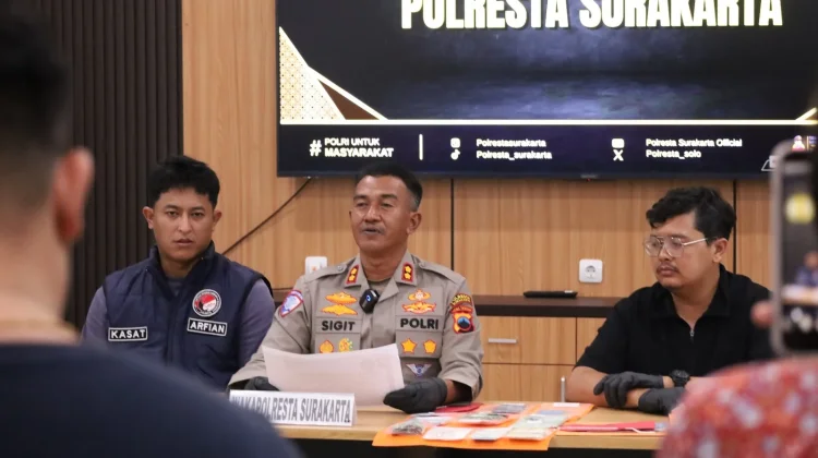 Polresta Surakarta Ungkap 43 Kasus Narkoba, 55 Tersangka Berhasil Diamankan