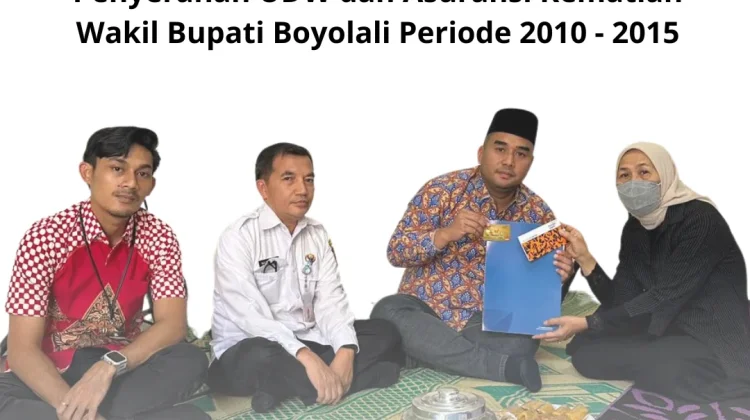 Layanan Proaktif TASPEN untuk Ahli Waris Ex-Wabup Boyolali