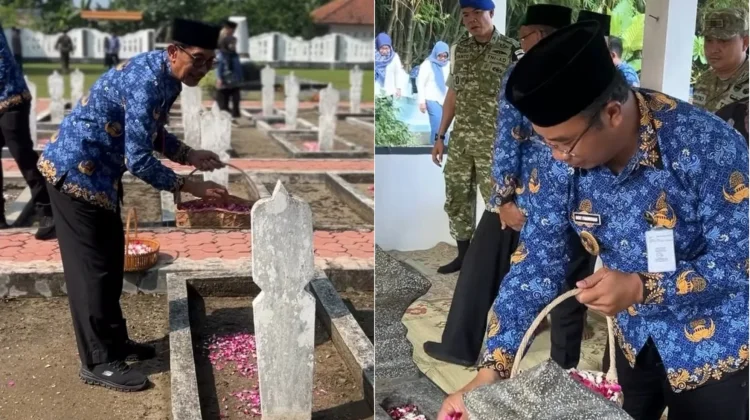 Memperingati Hari Jadi ke-280, Jajaran Pemkab Sragen Gelar Ziarah ke Makam Leluhur