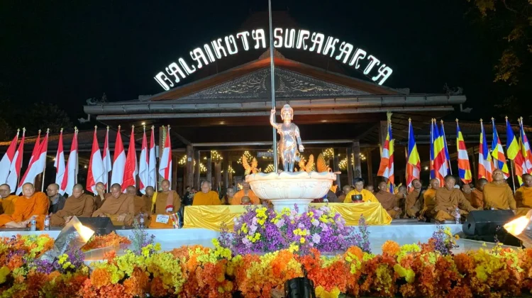 Lepas Kirab Bhikkhu Thudong, Respati Ardi Sebut Solo Kota Toleran