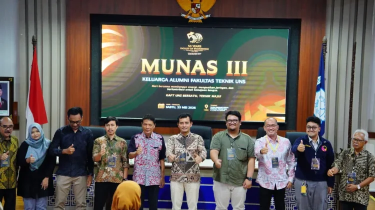 Lasarus Pimpin Alumni Teknik UNS Periode Baru