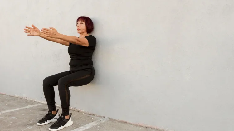 Wall Sit Jadi Tes Ketahanan Otot Tubuh Bagian Bawah