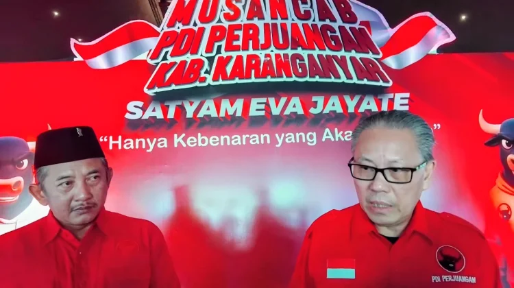 Gelar Musancab, PDIP Karanganyar Perkuat Militansi Kader hingga Akar Rumput