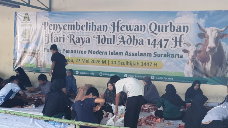 PPMI Assalaam Tebar Hewan Kurban hingga Pelosok Desa di Pacitan dan Soloraya