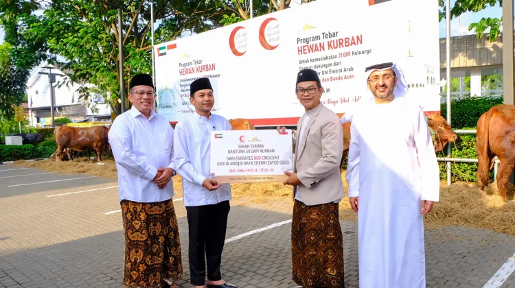 Kota Solo Terima Bantuan 50 Sapi Kurban dari Uni Emirat Arab
